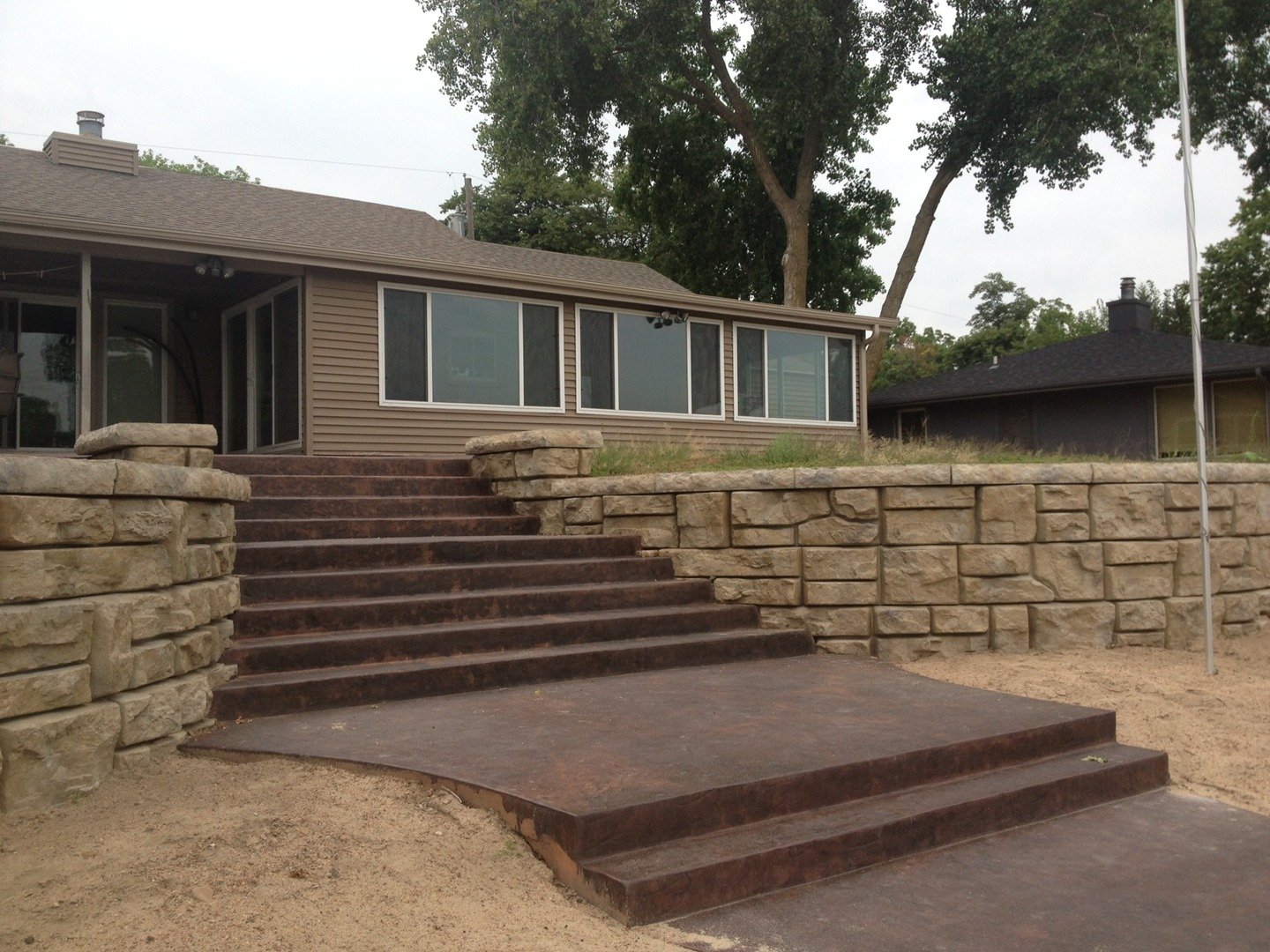 retaining walls outback countruction fremont and omaha ne